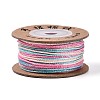 30M Segment Dyed Macrame Cotton Cord OCOR-T018-01G-1