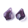Faceted Glass Pendants GLAA-F068-C24-01-2