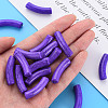Opaque Crackle Acrylic Beads LS-MACR-S372-002N-004-5