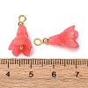 Dyed Synthetic Coral Pendants GG-CBAC295-03G-3
