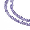 Cubic Zirconia Beads Strands G-F596-48E-2mm-3