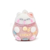 Flocky Resin Pendants RESI-S017-01D-1