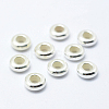 925 Sterling Silver Beads STER-I014-7mm-24S-1