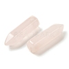 Natural Rose Quartz Pointed Pendants G-C158-05M-2