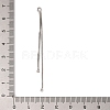 Brass Tassel Box Chain Big Pendants KK-G510-13P-3