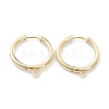 201 Stainless Steel Huggie Hoop Earring Findings STAS-P283-01H-G-1