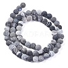 Natural Weathered Agate Beads Strands G-L534-04-6mm-3