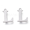 Tarnish Resistant 304 Stainless Steel Charms STAS-H112-L-P-1