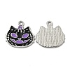 Alloy Enamel Pendants ENAM-Z001-15P-02-1