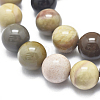 Natura Ocean Jasper Beads Strands G-D0001-07-10mm-3