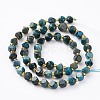 Natural Apatite Beads Strands G-A030-B20-6mm-B-2