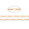 Brass Heart Link Chains CHC-TADZ0001-02G-4