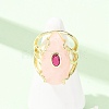 Natural Gemstone Cuff Rings GG-CBA5FCC-03G-3