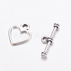 Tibetan Style Alloy Toggle Clasps LF1178Y-NF-1