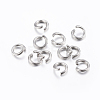 Tarnish Resistant 304 Stainless Steel Open Jump Rings STAS-H437-6x1mm-1