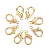 Zinc Alloy Lobster Claw Clasps X-E107-G-NF-1