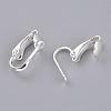 Brass Clip-on Earring Findings X-KK-Z007-30S-2