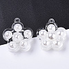 Transparent Acrylic Pendants TACR-R146-001-4