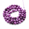Natural Quartz Beads Strands G-N355-6mm-63-2