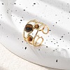 Natural Tiger Eye Finger Rings STAS-Z112-05G-03-1