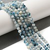 Natural Blue Ice Glacierite Stone Beads Strands G-G078-A01-05-5