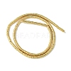 Electroplated Synthetic Non-Magnetic Hematite Beads Strands G-H020-C01-03-2