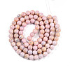 Baking Paint Glass Beads Strands DGLA-N003-10mm-C01-3