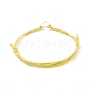 Adjustable Waxed Cotton Cord Bracelets BJEW-JB05064-02-2