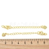 Rack Plating Brass Chain Extender FIND-T071-14G-3
