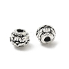 Tibetan Style Alloy Flower Spacer Beads TIBEB-O004-74-2