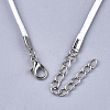 Waxed Cord Necklace Making LS-NCOR-T003-05-3