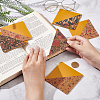 SUPERFINDINGS 6Pcs 6 Styles Cork Bookmarks OFST-FH0001-01-3