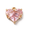 Brass Charms KK-C062-052G-01-1