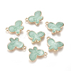 Alloy Enamel Pendants PALLOY-TAC0011-34C-2