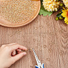 120Pcs 6 Styles Brass Split Rings KK-GO0001-52-4