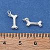 925 Sterling Silver Dog Bone Charms STER-D302-14S-3