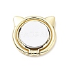 Alloy Cat Cell Phone Holder Stand Findings AJEW-E046-02G-2