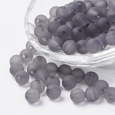 Transparent Acrylic Beads X-PL723-C62-1