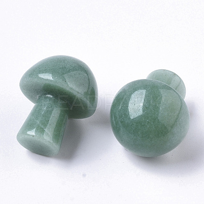 Natural Green Aventurine GuaSha Stone X-G-N0325-02G-1