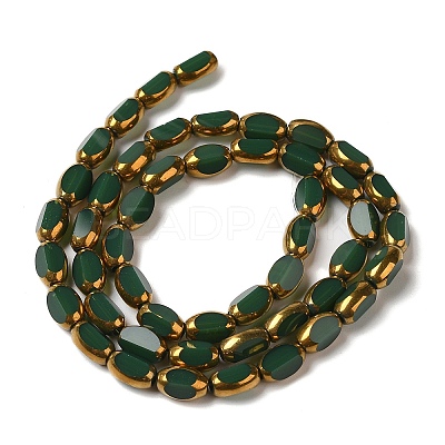 Electroplate Glass Beads Strands EGLA-P061-02A-02-1