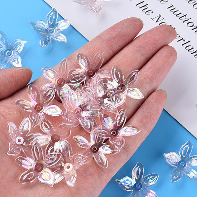Transparent Acrylic Beads MACR-S373-102-C02-1
