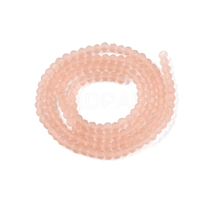 Transparent Glass Beads Strands EGLA-A044-T1mm-MD21-1