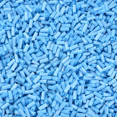 Opaque Colours Glass Bugle Beads SEED-N005-001-B05-1
