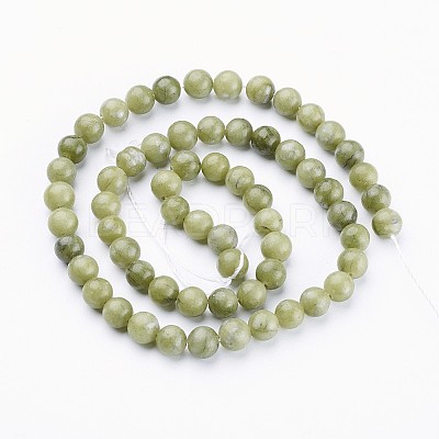 Natural Gemstone Beads GSR6mmC032-1
