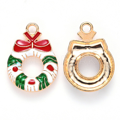 Alloy Enamel Pendants ENAM-S121-009-1
