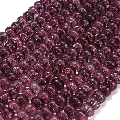 Dyed Imitation Gemstone Glass Beads Strands GL-Z001-03B-16-1