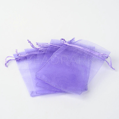 Organza Gift Bags with Drawstring OP-R016-9x12cm-06-1