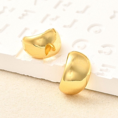 Rack Plating Brass Cuff Earrings for Women LS-EJEW-H091-17G-1