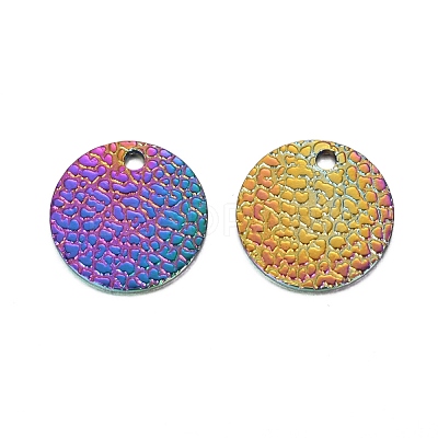 Ion Plating(IP) 304 Stainless Steel Charms STAS-I157-08B-M-1