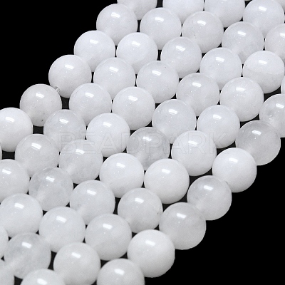 Natural Malaysia Jade Beads Strands G-L645-B01-8mm-01-1